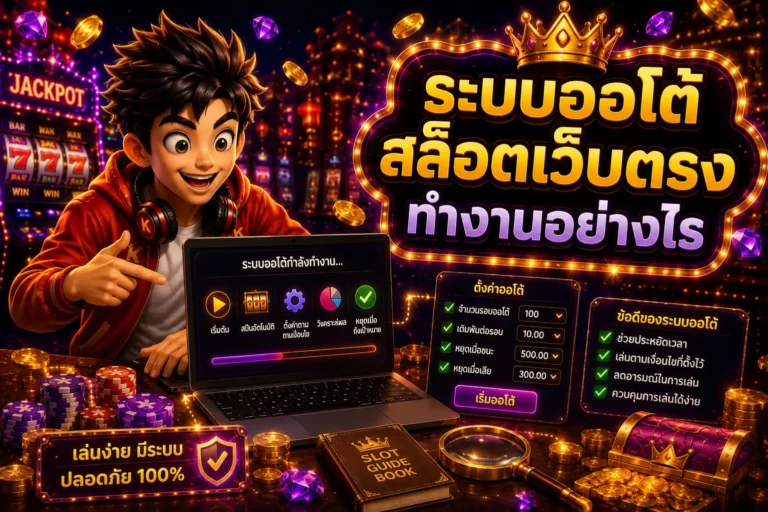 ระบบออโต้สล็อตเว็บตรงทำงานอย่างไร